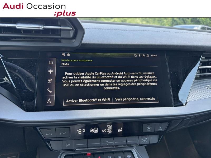 Voitures occasions Audi A3 Sportback S line Augny