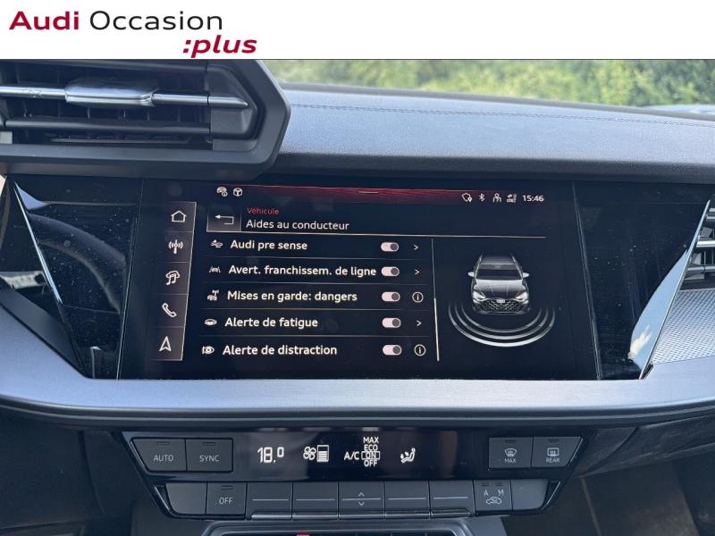 Voitures occasions Audi A3 Sportback S line Augny