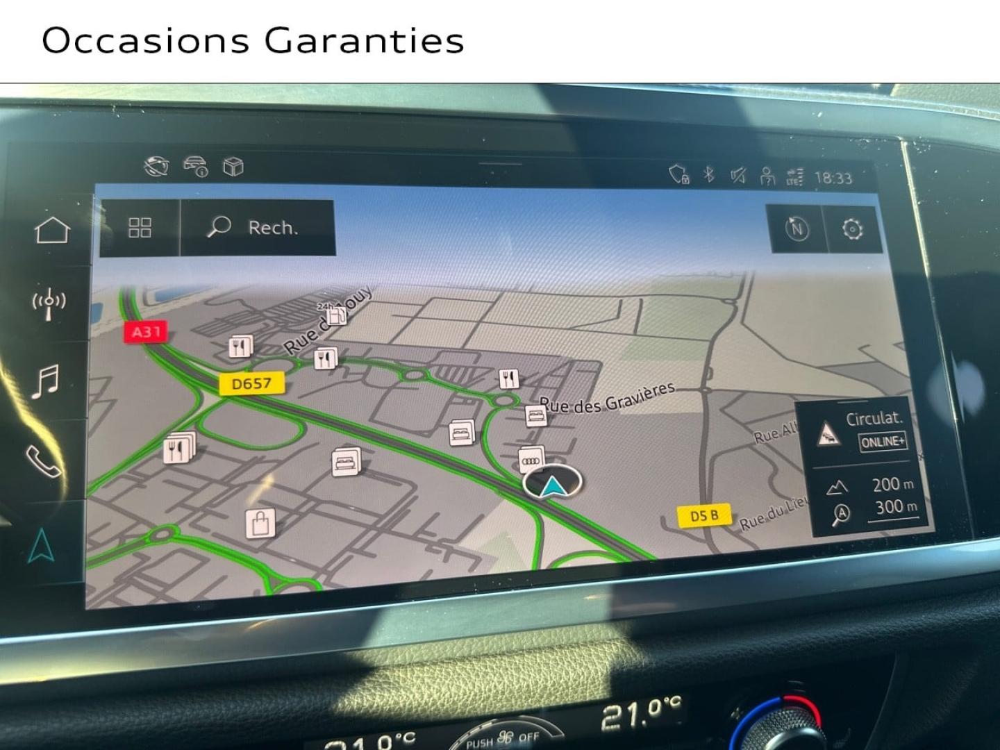 Voitures occasions Audi Q3 Sportback S line Augny