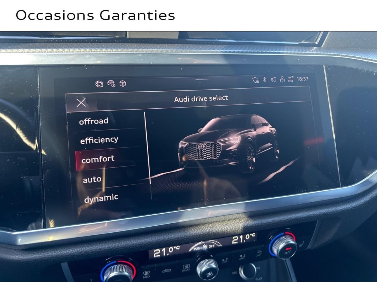 Voitures occasions Audi Q3 Sportback S line Augny