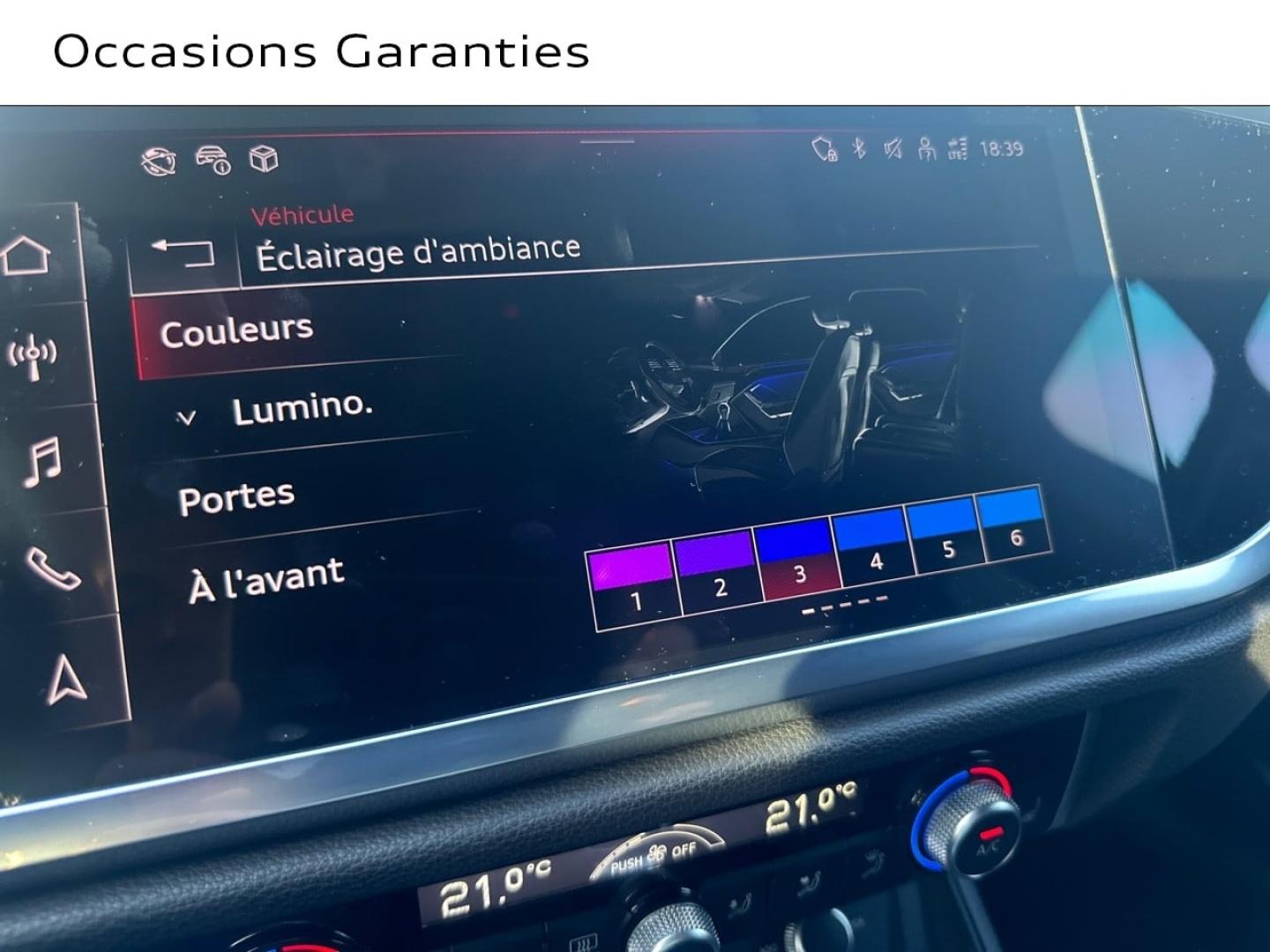 Voitures occasions Audi Q3 Sportback S line Augny