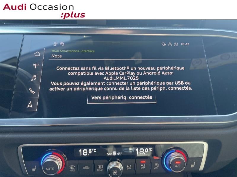Voitures occasions Audi Q3 Sportback S line Augny
