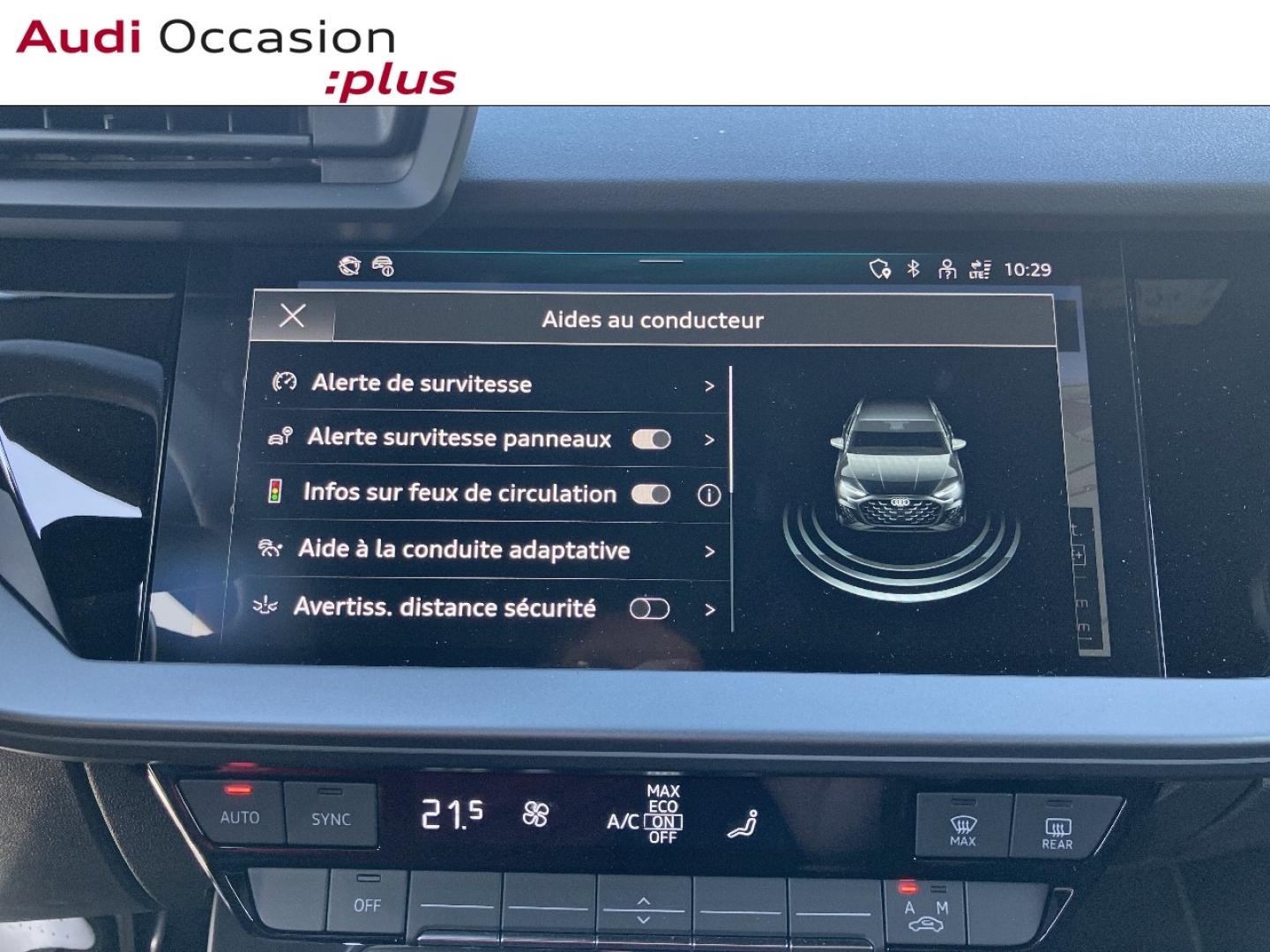 Voitures occasions Audi A3 Sportback S line Augny