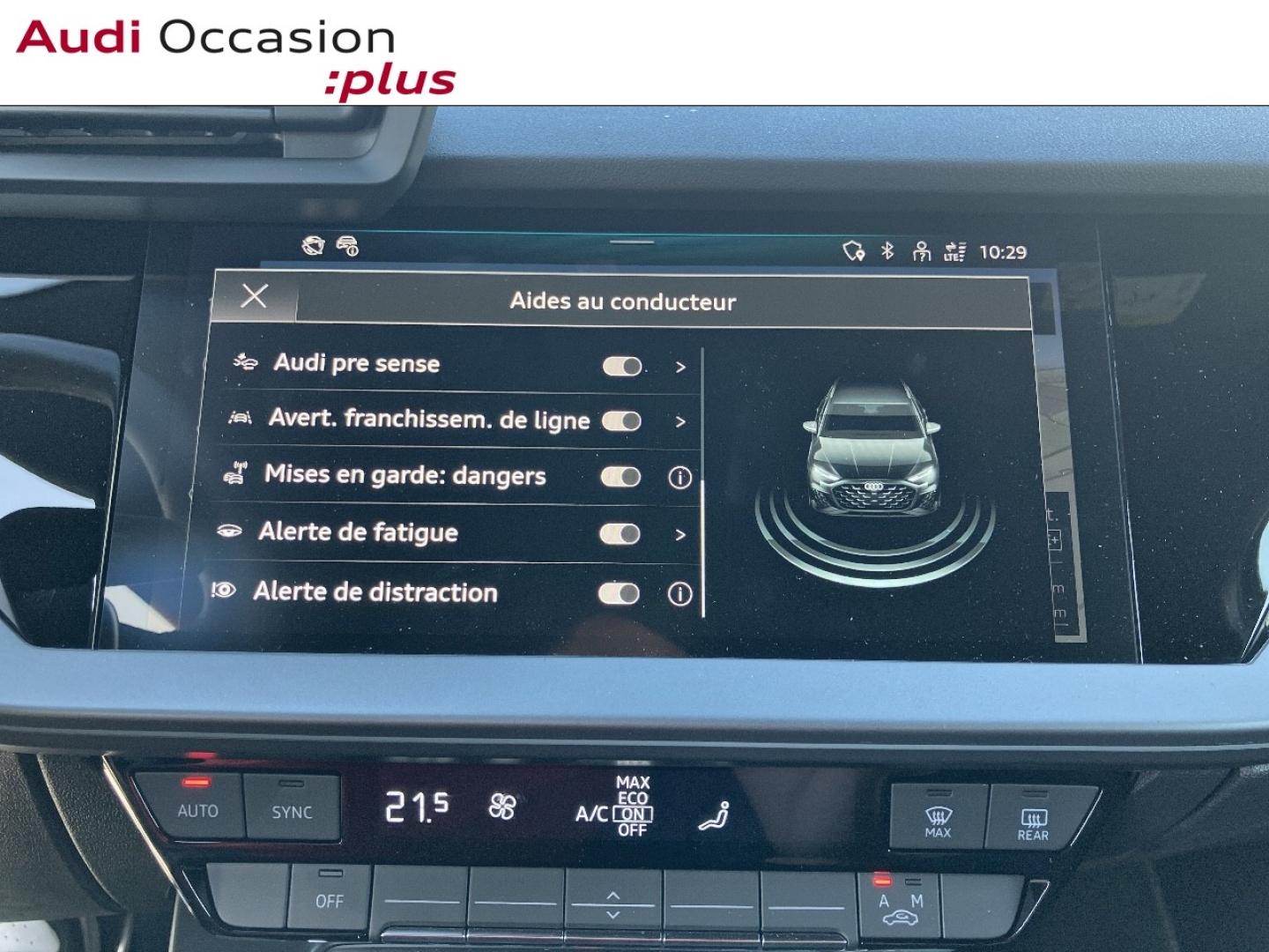 Voitures occasions Audi A3 Sportback S line Augny