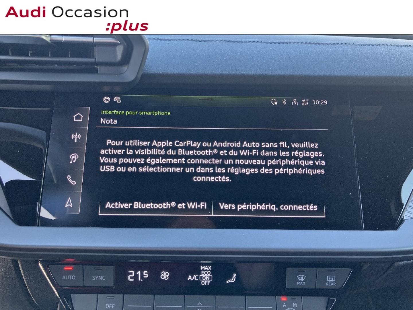 Voitures occasions Audi A3 Sportback S line Augny