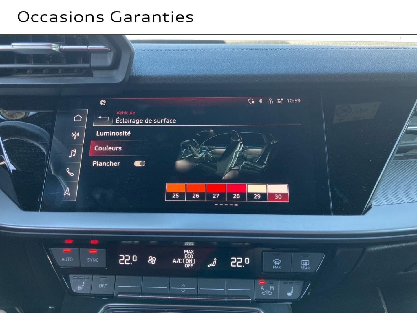 Voitures occasions Audi A3 Sportback S line Augny