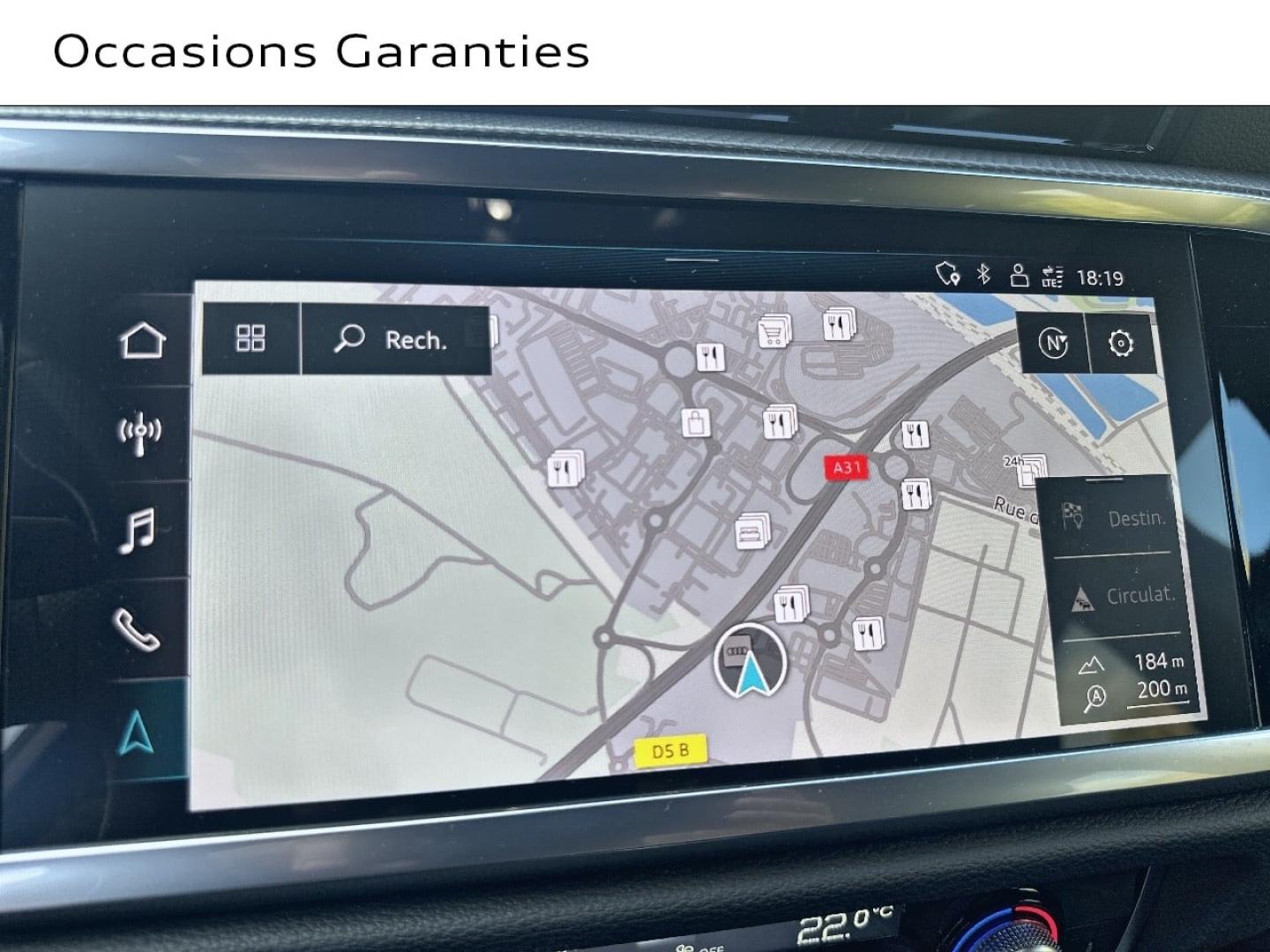 Voitures occasions Audi Q3 Sportback S line Augny