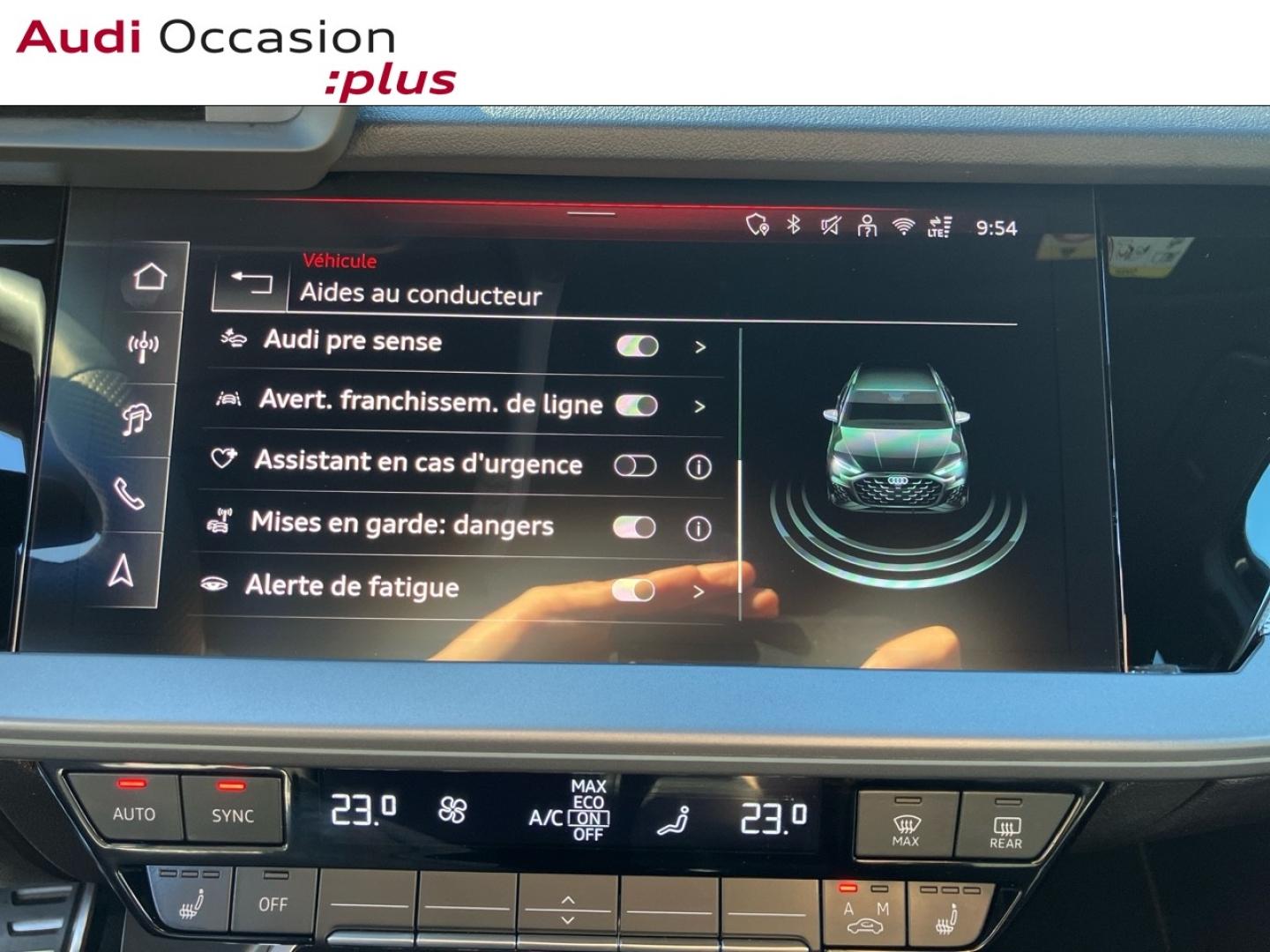 Voitures occasions Audi A3 Sportback S line Augny