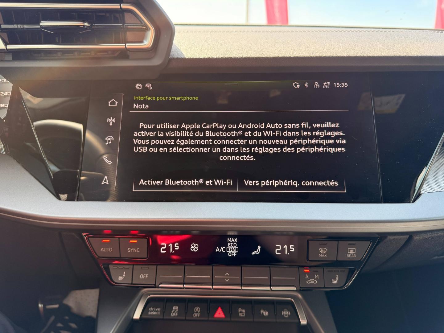 Voitures occasions Audi A3 Sportback S line Augny