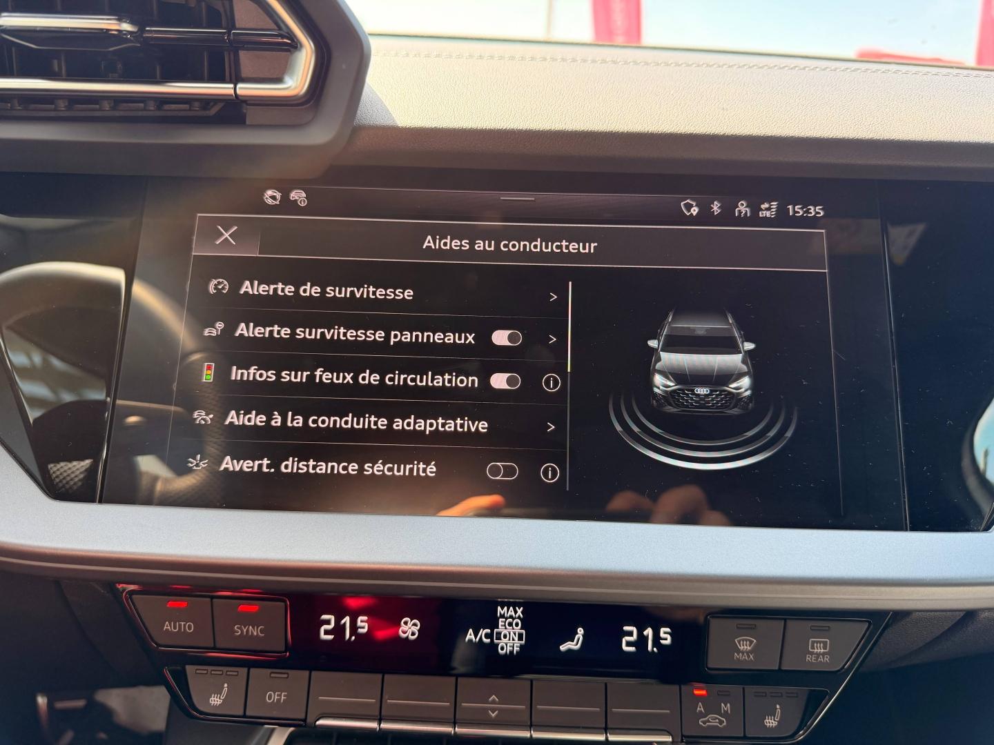 Voitures occasions Audi A3 Sportback S line Augny