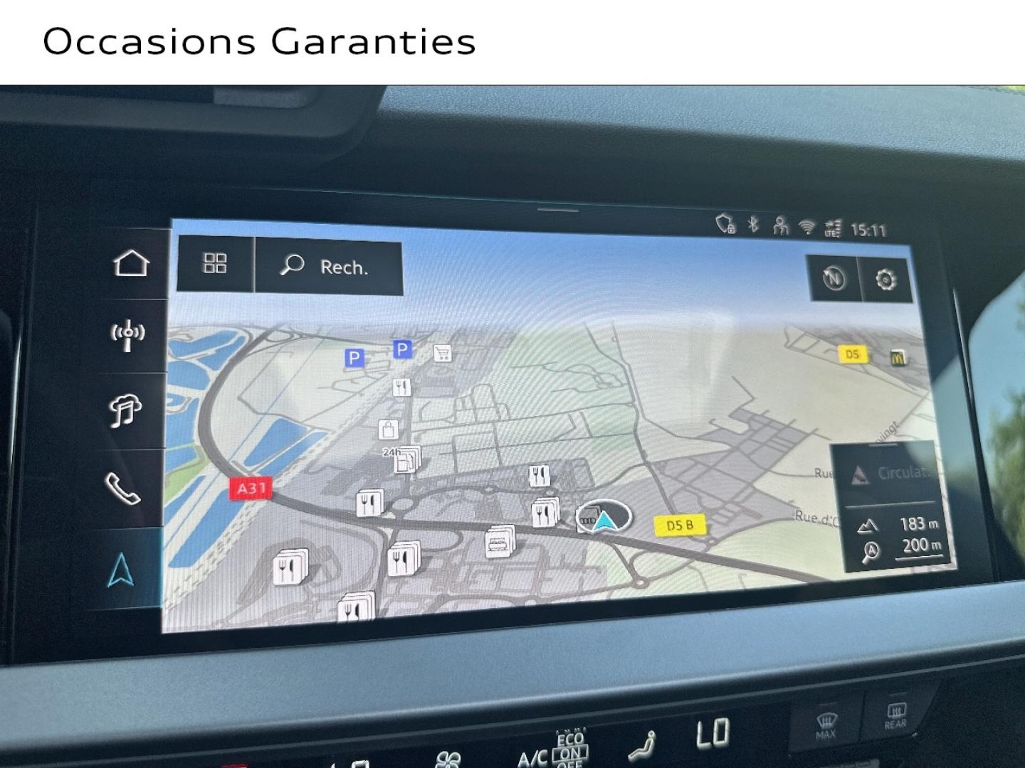 Voitures occasions Audi A3 Sportback S line Augny