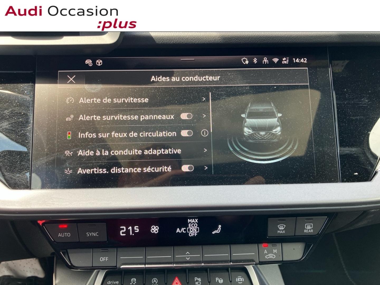 Voitures occasions Audi A3 Sportback S line Augny