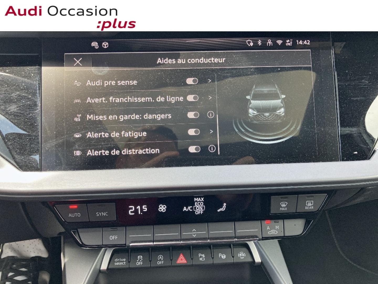 Voitures occasions Audi A3 Sportback S line Augny