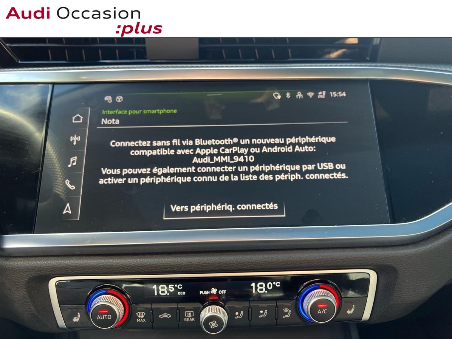 Voitures occasions Audi Q3 Sportback S line plus Augny