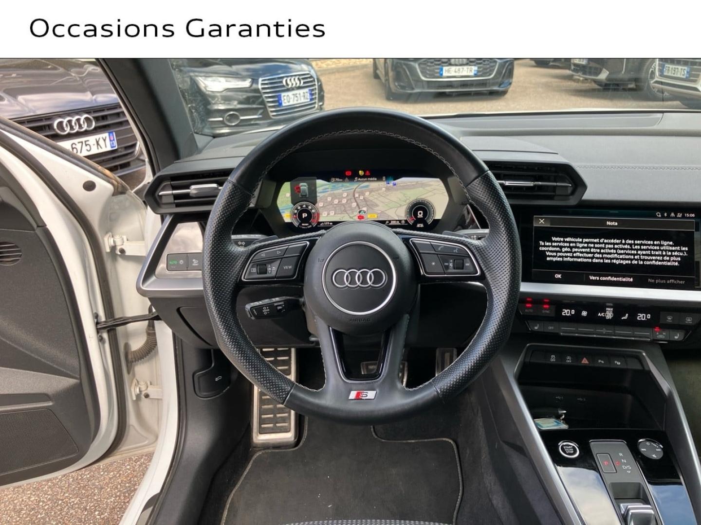 Voitures occasions Audi A3 Sportback S line Augny
