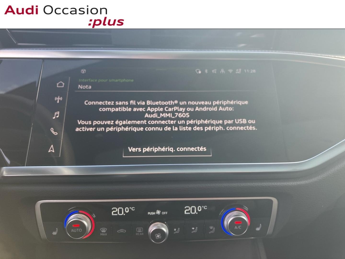 Voitures occasions Audi Q3 Sportback S line plus Augny