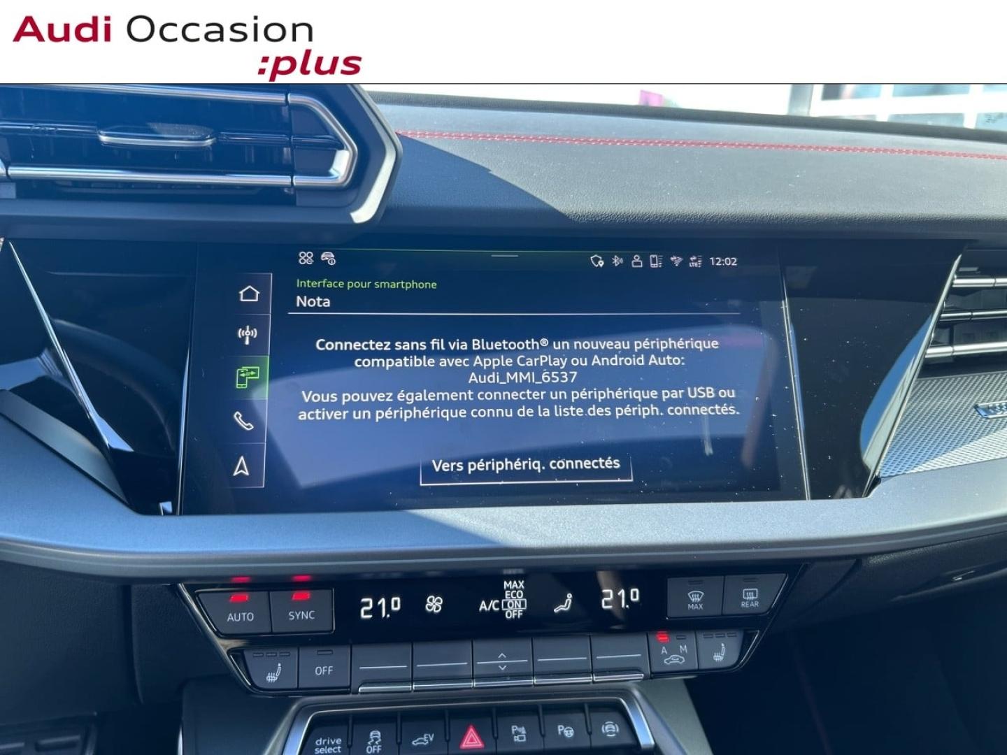 Voitures occasions Audi A3 Sportback S line Sarreguemines