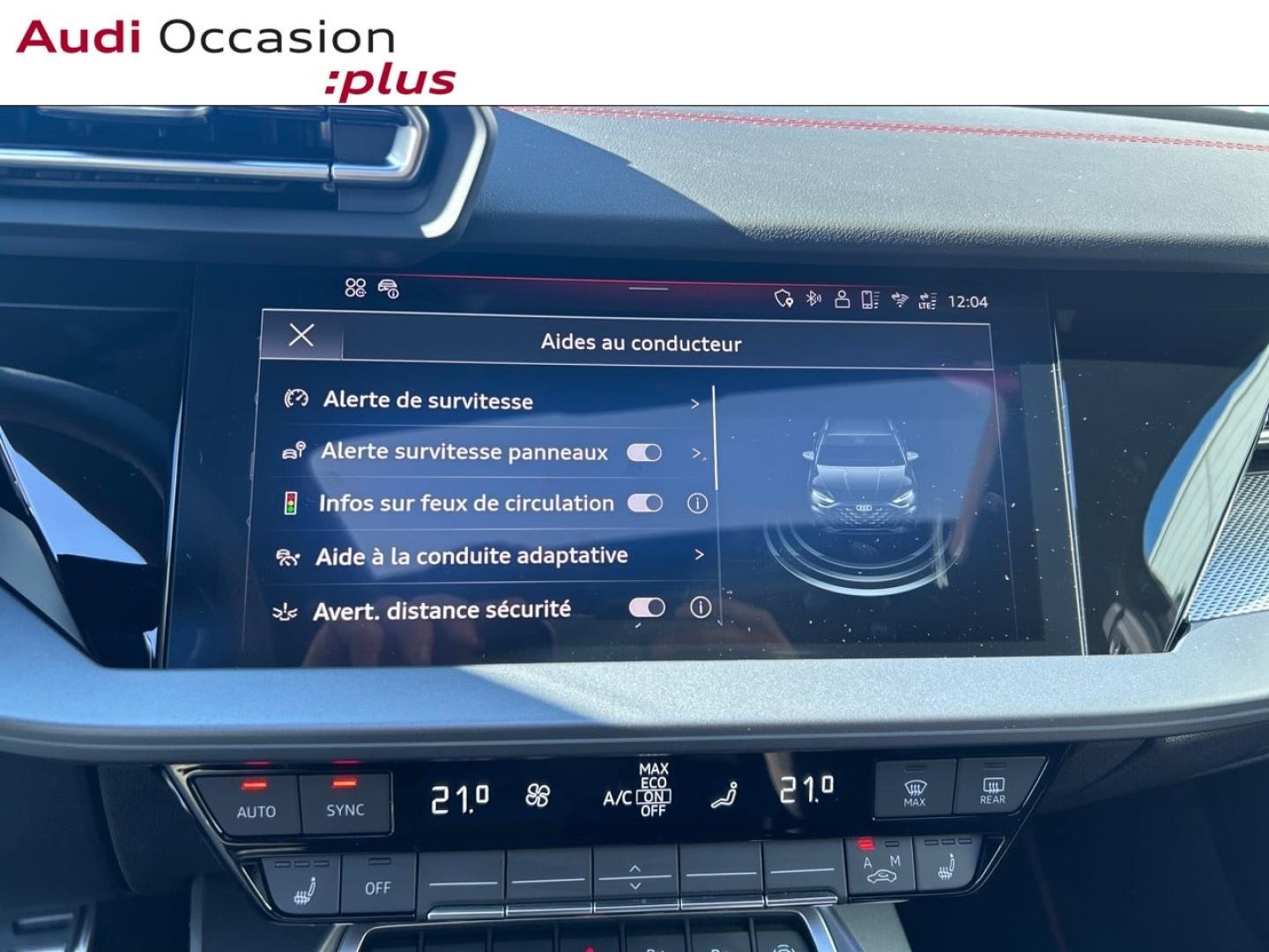Voitures occasions Audi A3 Sportback S line Augny