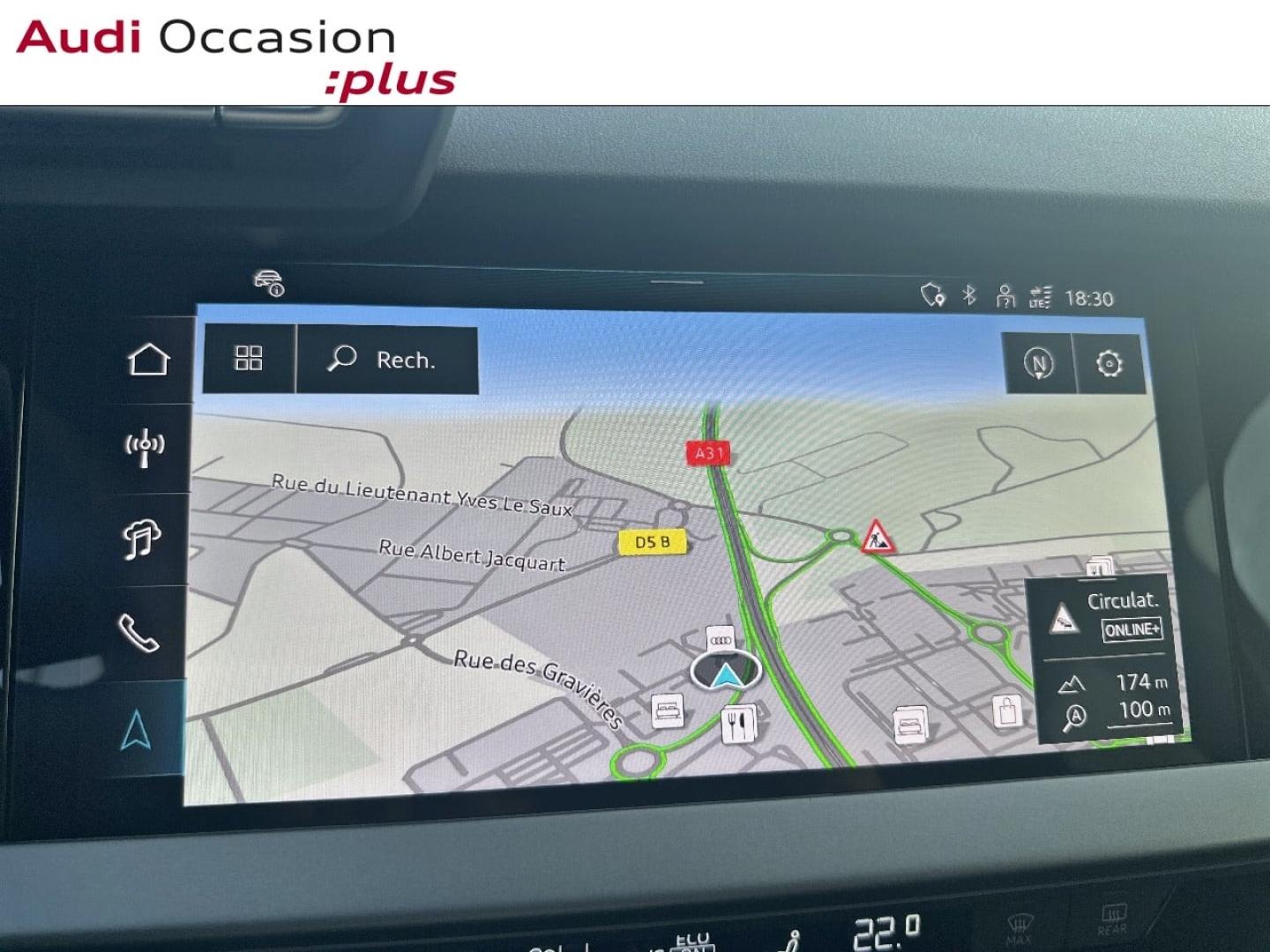 Voitures occasions Audi A3 Sportback S line Augny