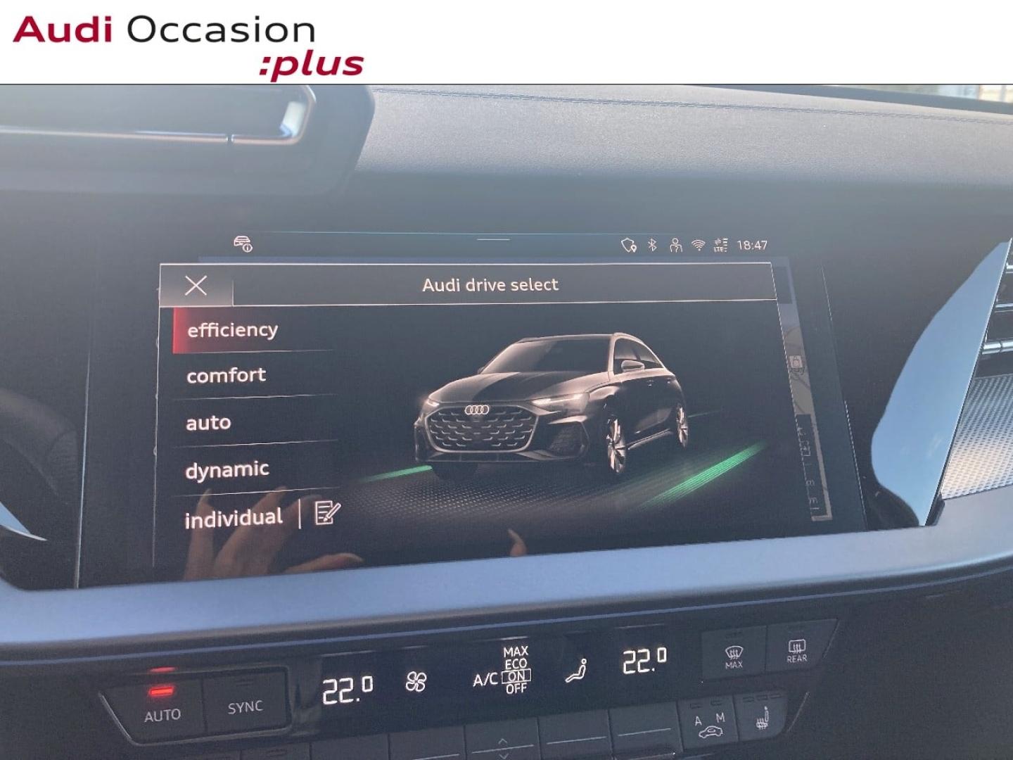 Voitures occasions Audi A3 Sportback S line Augny