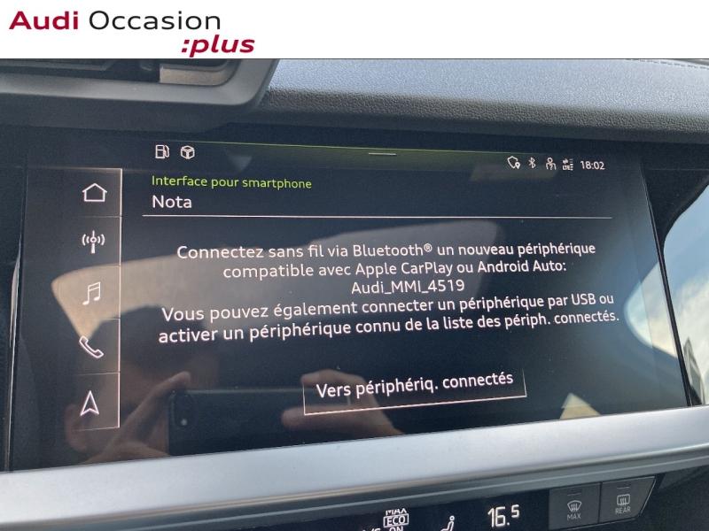 Voitures occasions Audi A3 Sportback S line Sarreguemines