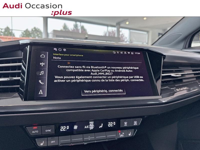Voitures occasions Audi Q4 Sportback e-tron Base Sarreguemines