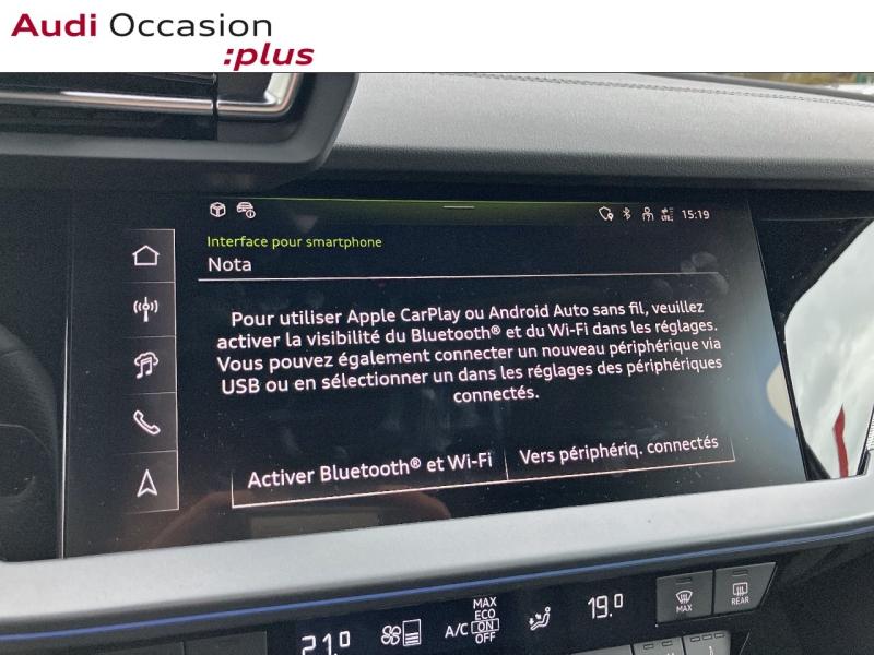 Voitures occasions Audi A3 Berline S line Sarreguemines