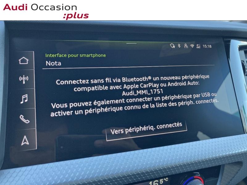 Voitures occasions Audi A1 Sportback S line plus Sarreguemines