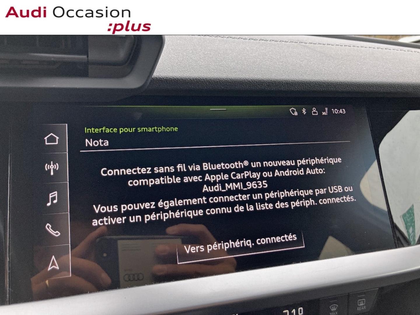 Voitures occasions Audi A3 Sportback S line Sarreguemines