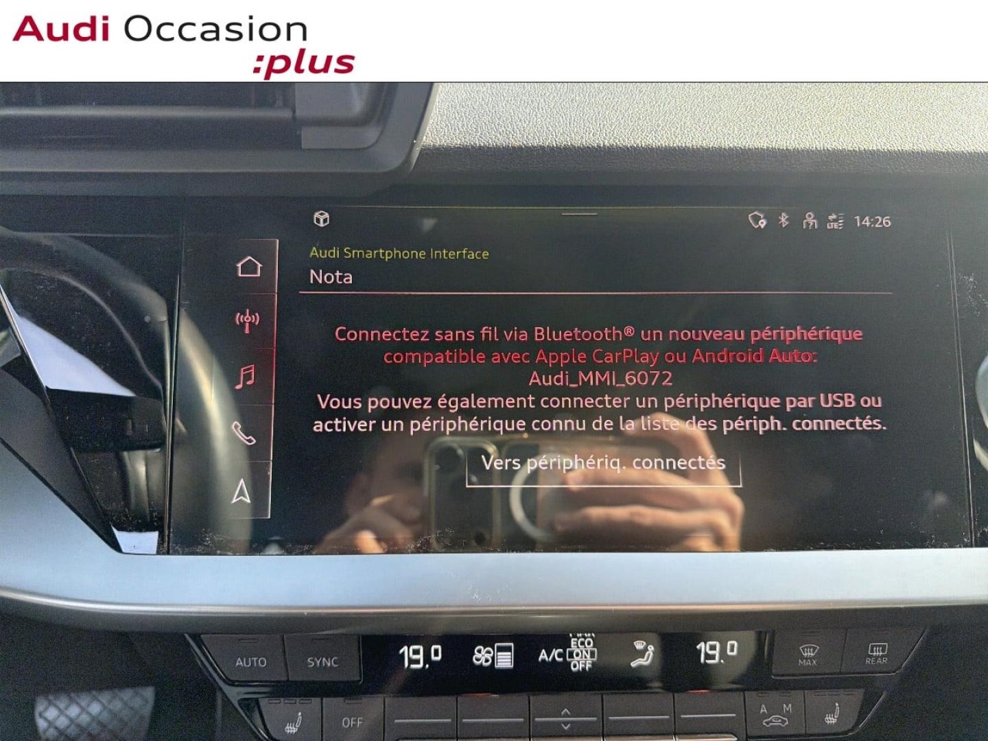 Voitures occasions Audi A3 Sportback Design Lille