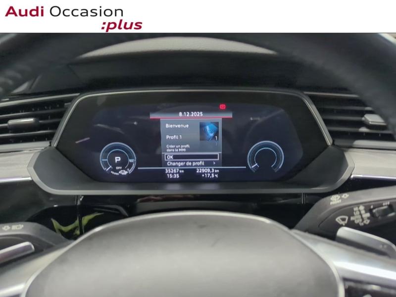 Voitures occasions Audi e-tron Sportback Avus Extended Lille