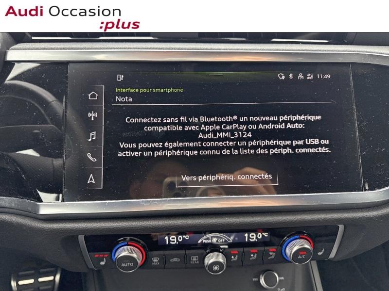 Voitures occasions Audi Q3 Sportback S line Lille