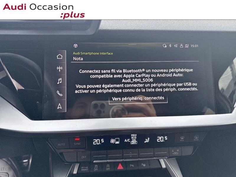 Voitures occasions Audi A3 Sportback S line Lille