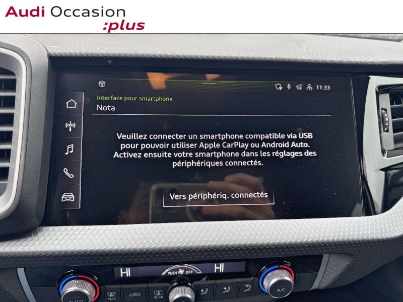 Voitures occasions Audi A1 Sportback Advanced 2 Lille