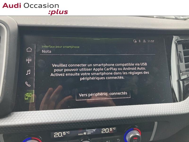 Voitures occasions Audi A1 Sportback Advanced 2 Dechy