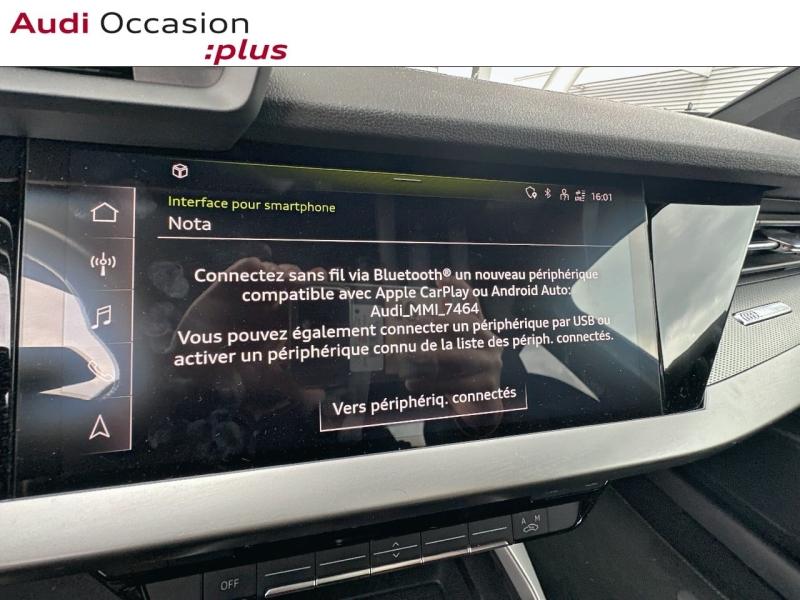 Voitures occasions Audi A3 Sportback S line Lille