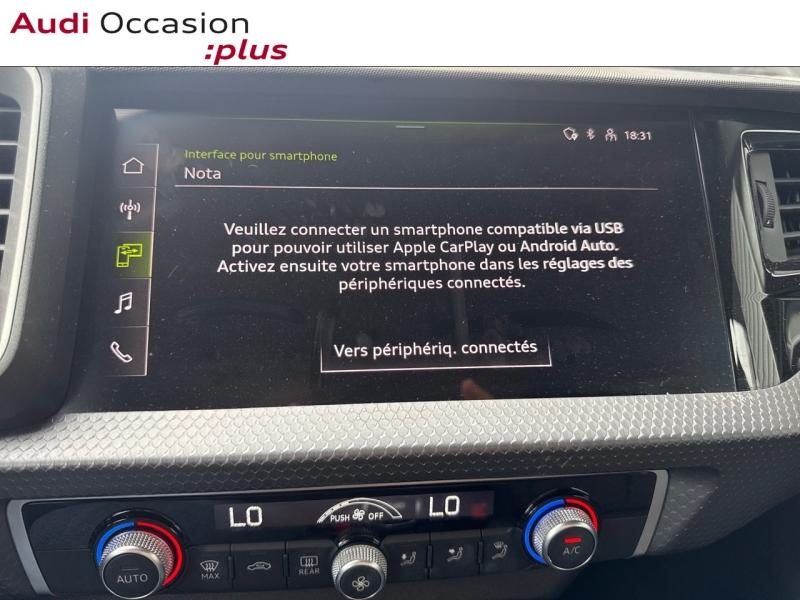 Voitures occasions Audi A1 Sportback Advanced Lille