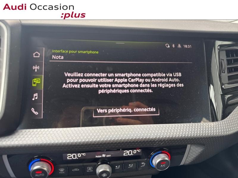 Voitures occasions Audi A1 Sportback Advanced Lille