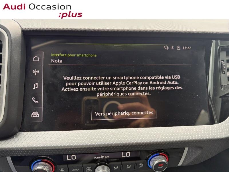 Voitures occasions Audi A1 Sportback Advanced Lille
