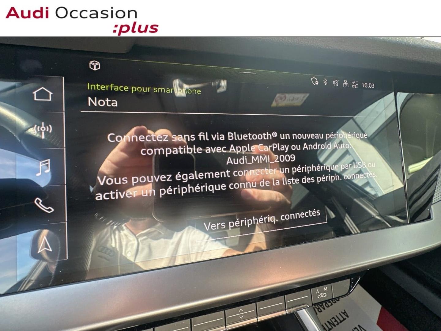Voitures occasions Audi A3 Sportback S line Lille
