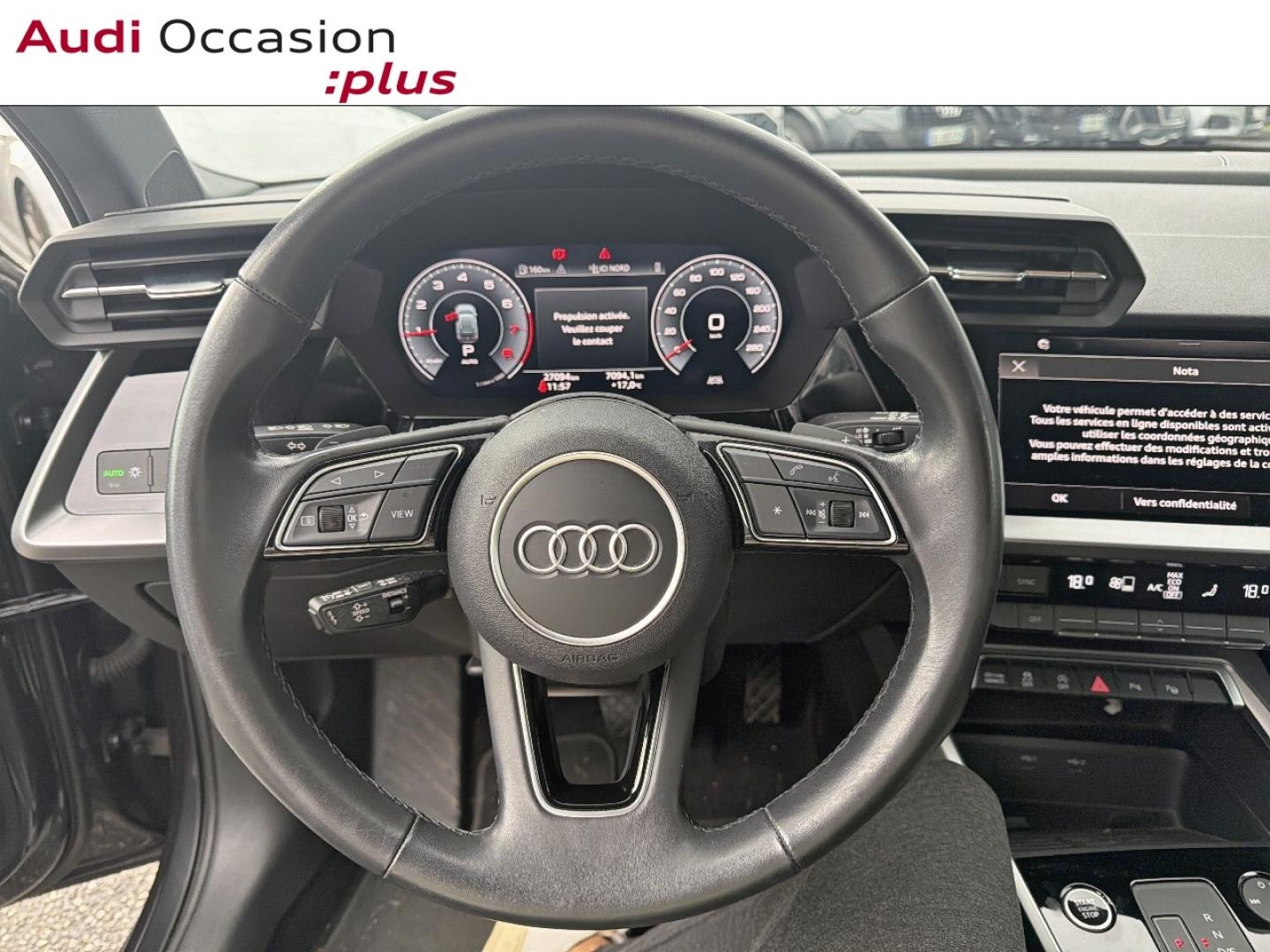 Voitures occasions Audi A3 Sportback Design Lille