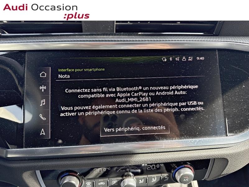 Voitures occasions Audi Q3 Sportback S line Lille