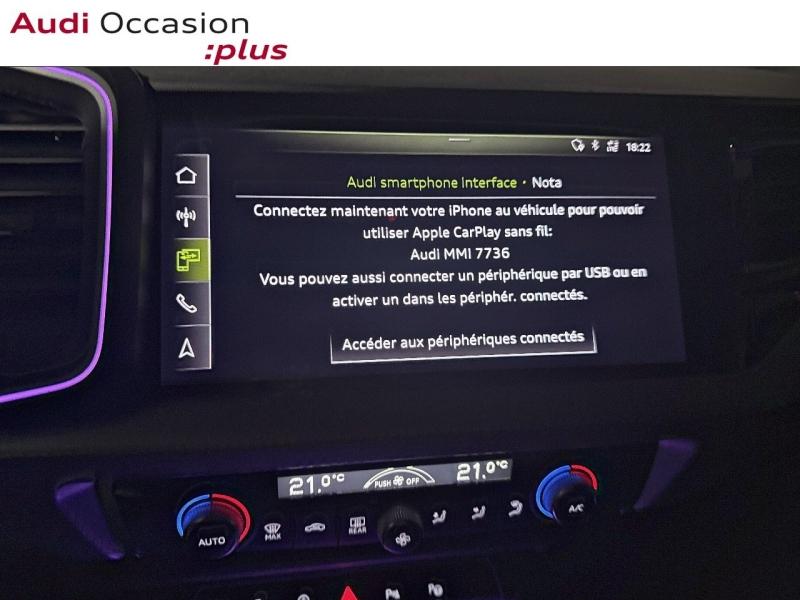 Voitures occasions Audi A1 Sportback S line Lille