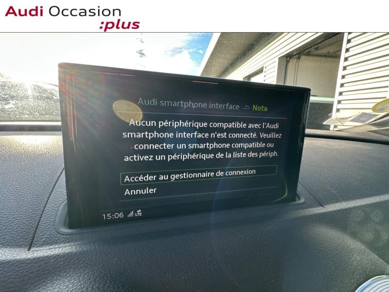 Voitures occasions Audi A3 Sportback S line Lille