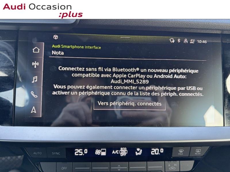 Voitures occasions Audi A3 Sportback Design Lille