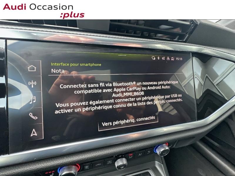 Voitures occasions Audi Q3 Sportback S line Lille