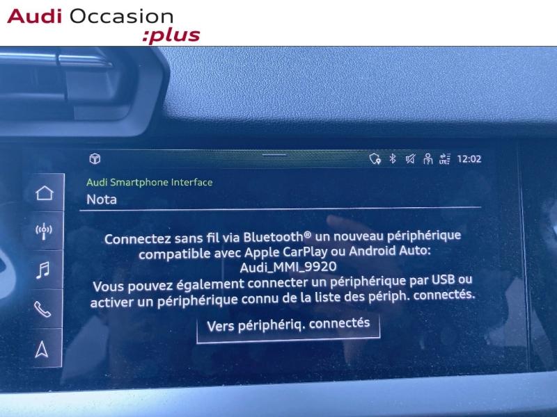 Voitures occasions Audi A3 Sportback Design Lille