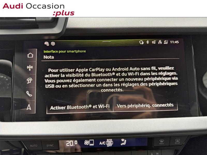 Voitures occasions Audi A3 Sportback S line Lille