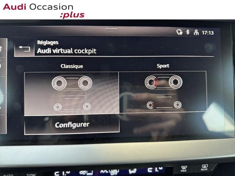 Voitures occasions Audi A3 Sportback S line Lille