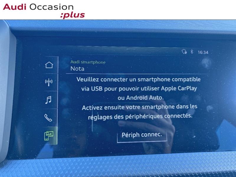 Voitures occasions Audi A1 Sportback S line Dechy